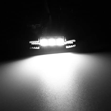 29 mm de voiture intérieure bulbes de visière de soleil lampes LED LED 