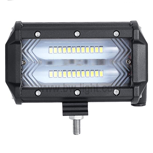 Barre lumineuse de conduite à faisceau de spot rectangulaire 72W