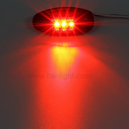 AC12V Amber Turn Signal Lampe LED Marqueur latérale